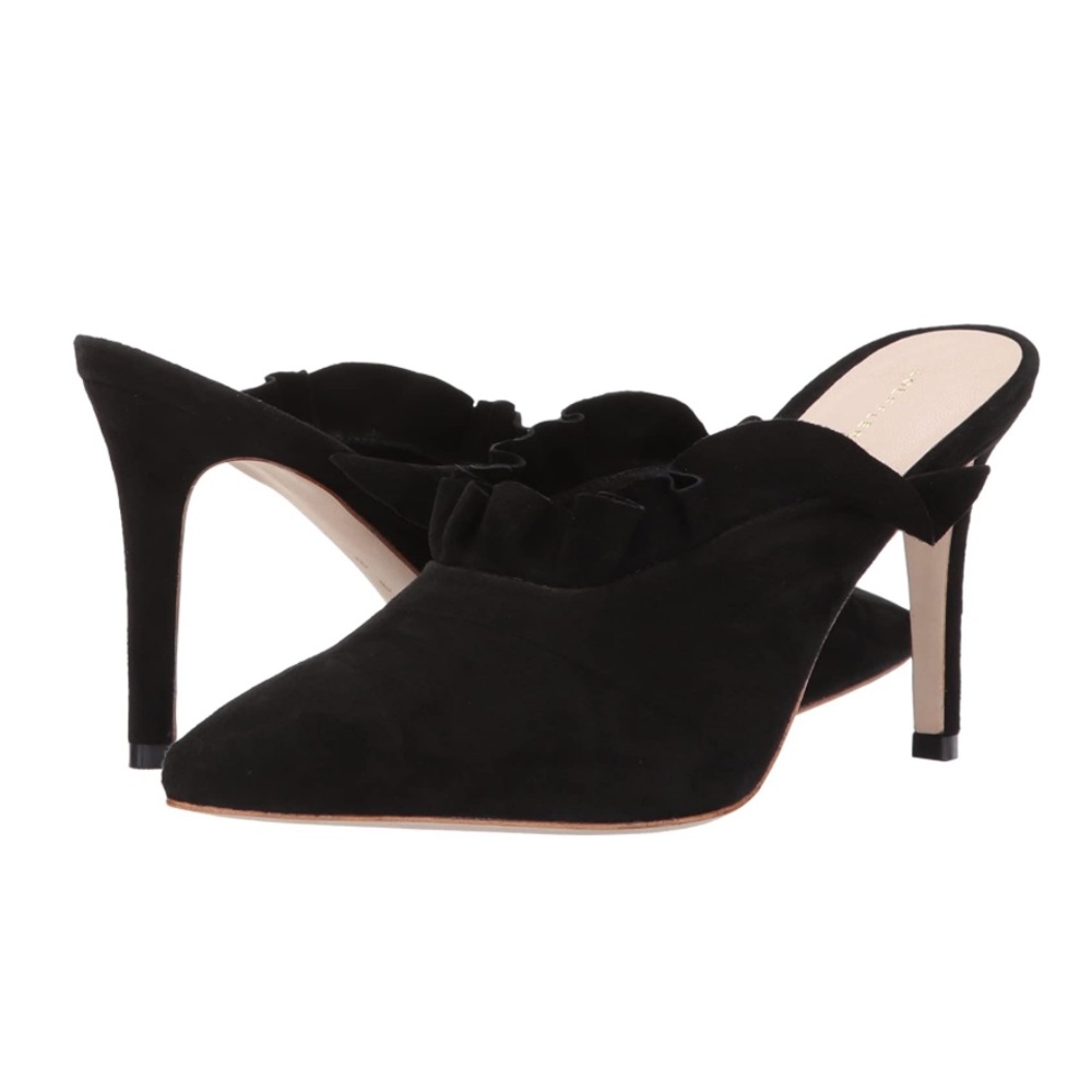 loeffler randall langley mule in black suede - Picture 6 of 15